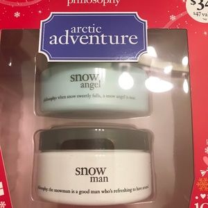 Philosophy set - Snow Angel, Snow Man NWT